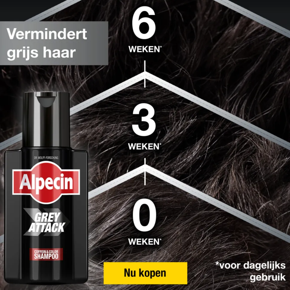 Alpecin Shampoo Grey Attack 200 ml