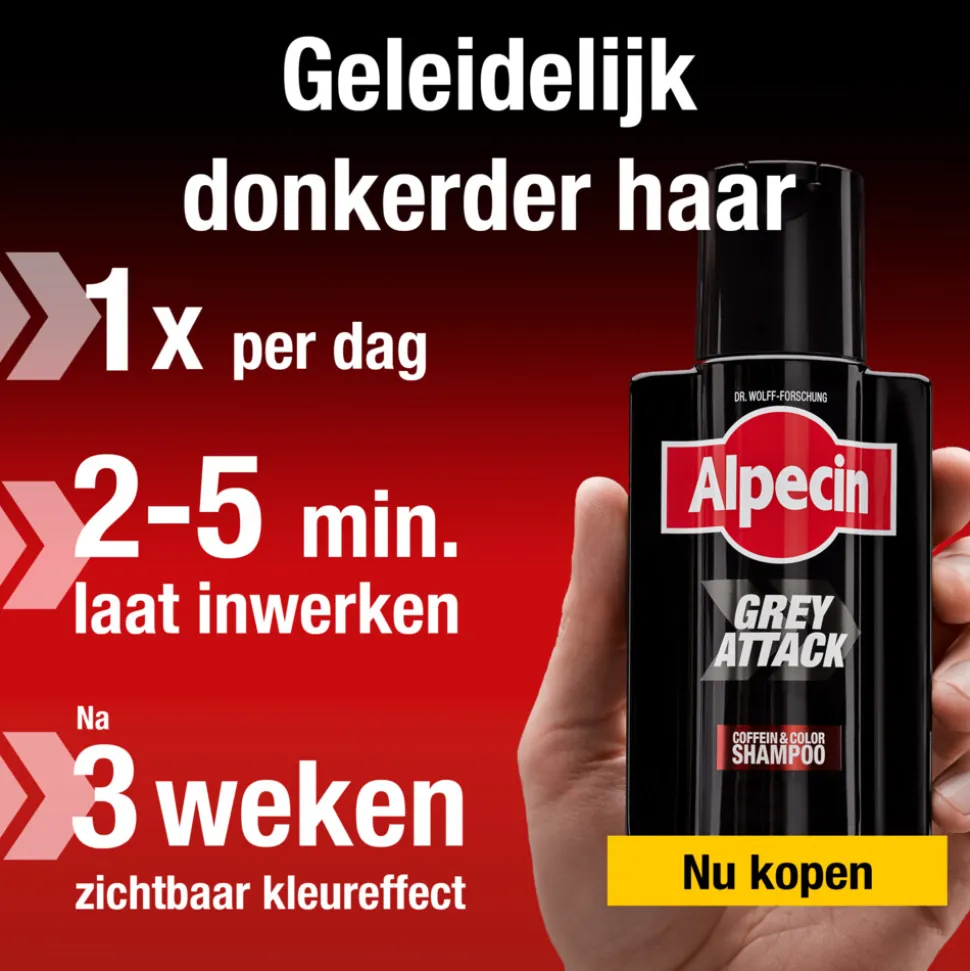 Alpecin Shampoo Grey Attack 200 ml