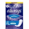 Always Daily Protect Inlegkruisjes Long 0% Perfume 48 stuks