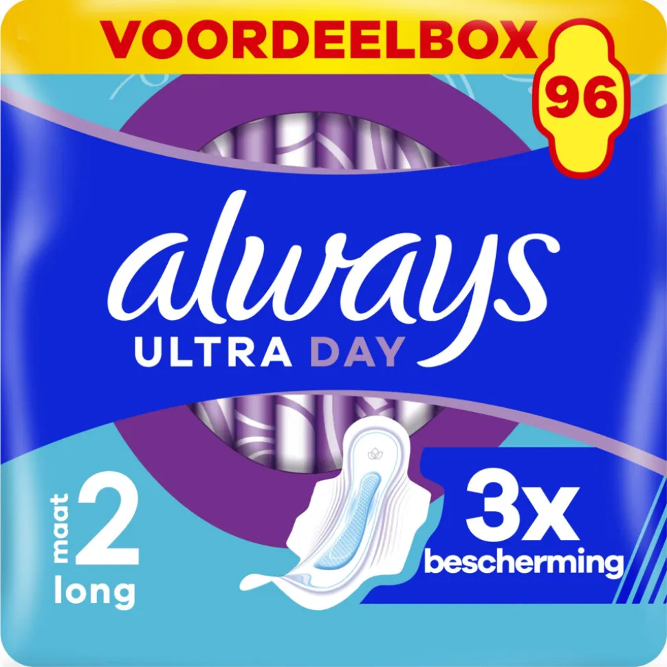 Always Maandverband Ultra Long Plus 96 stuks