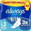 Always Maandverband Ultra Secure Night 40 stuks