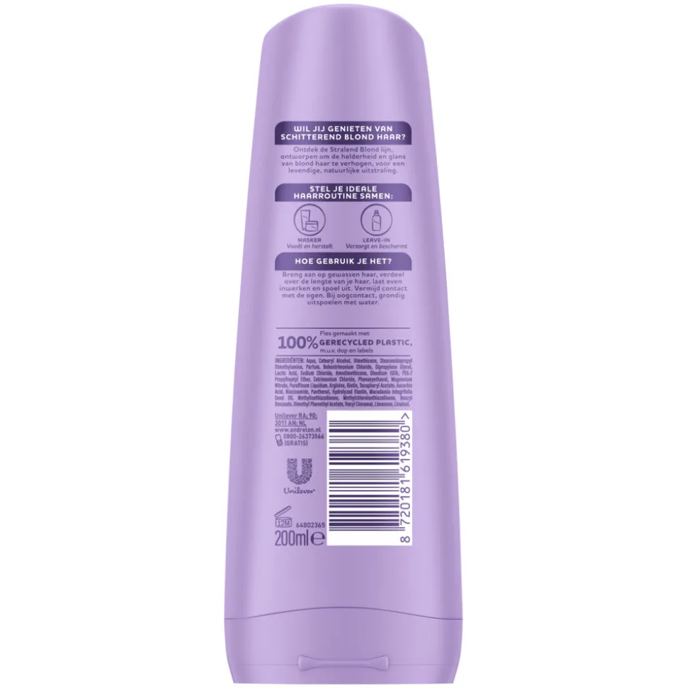 Andrélon Conditioner Stralend Blond 200 ml