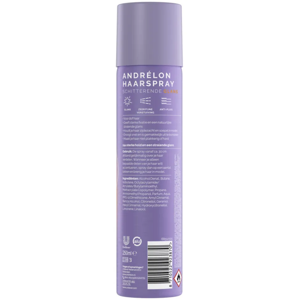 Andrélon Haarspray Schitterende Glans 250 ml
