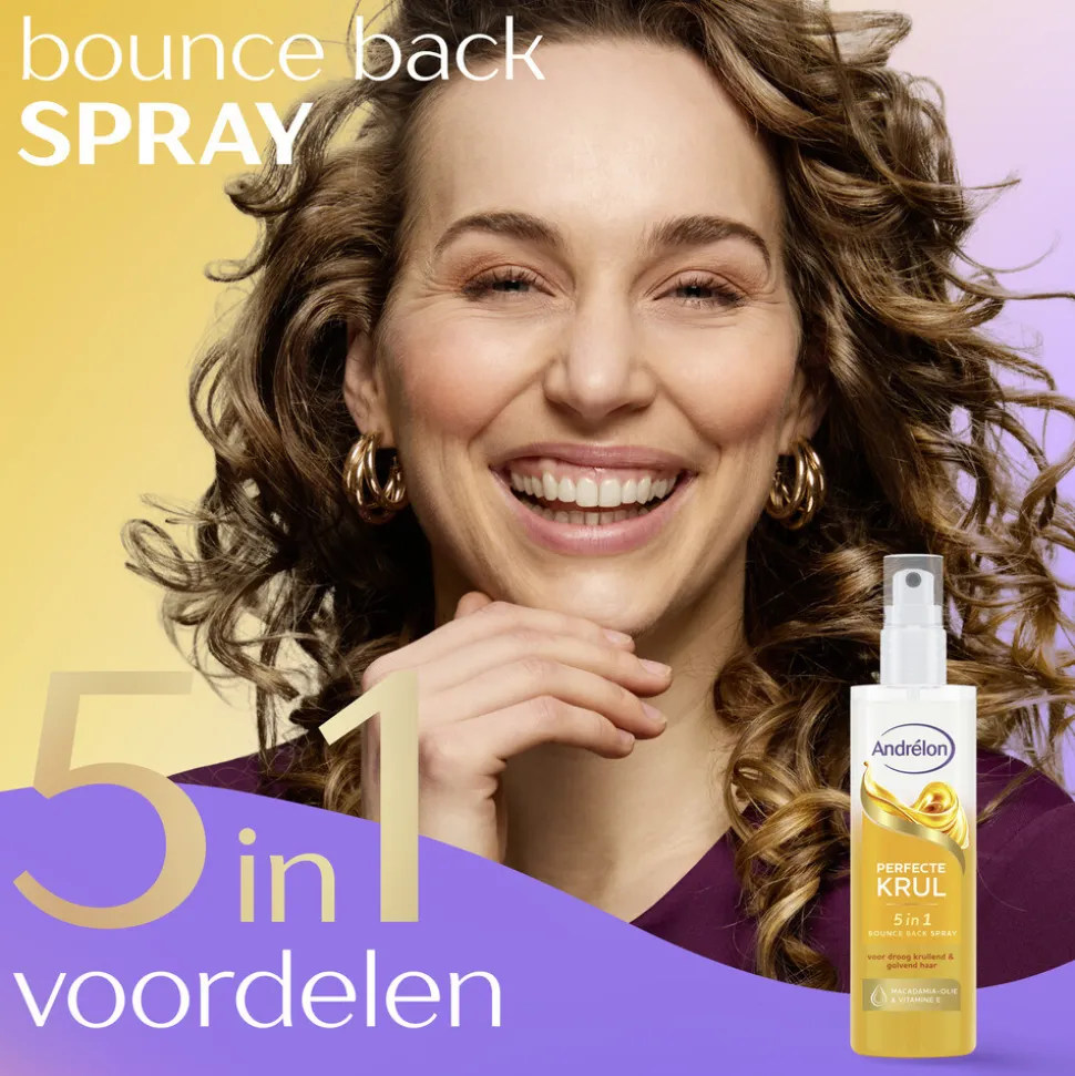 Andrélon 5-in-1 Bounce Back Spray Perfecte Krul 150 ml