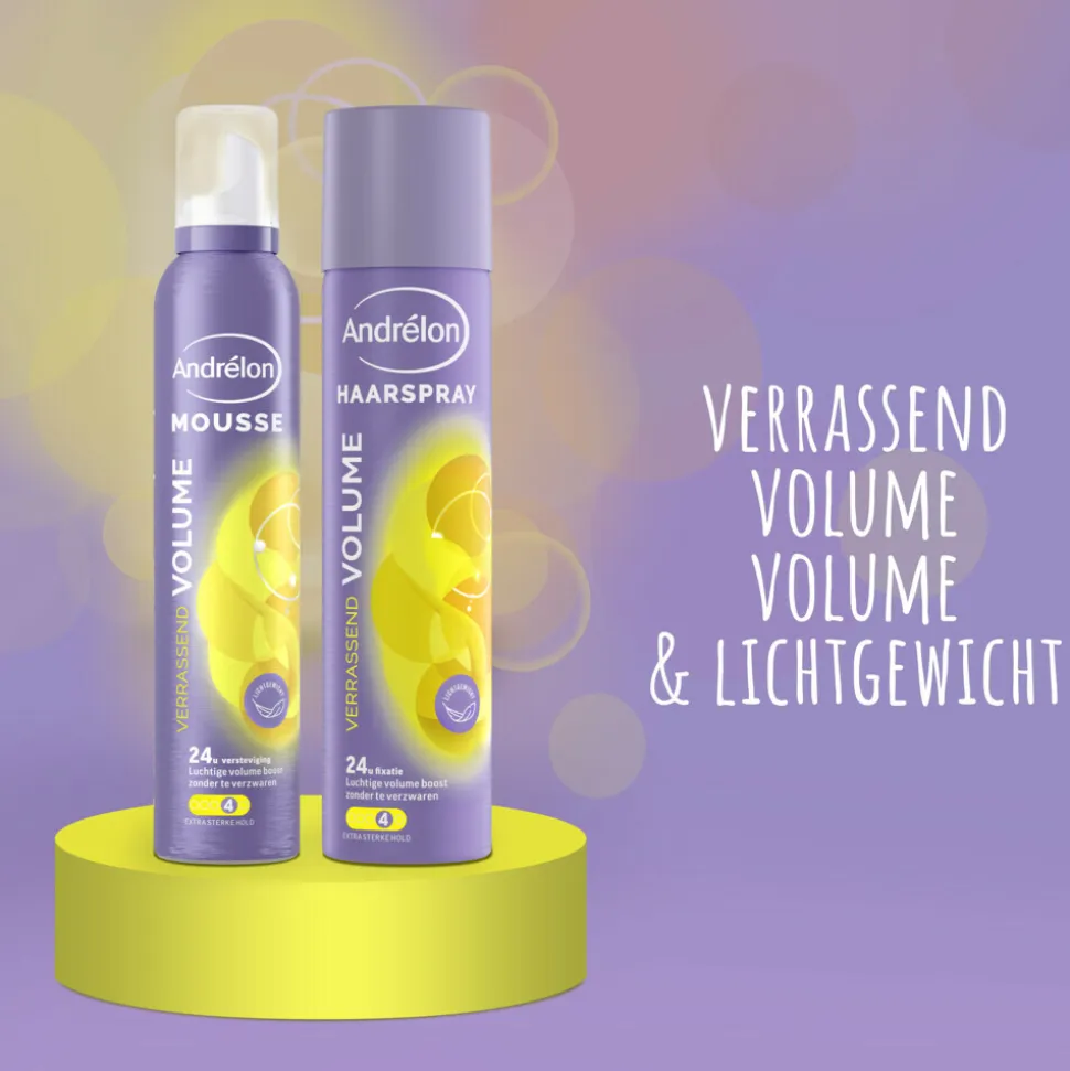 Andrélon Mousse Verrassend Volume 200 ml