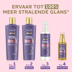 Andrélon Pro-Care Shampoo Amino+ Glossy Shine 250 ml