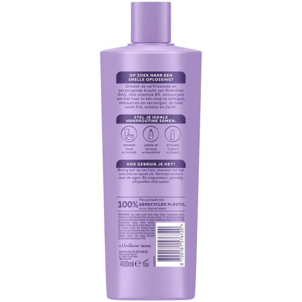 Andrélon Shampoo 2-in-1 400 ml