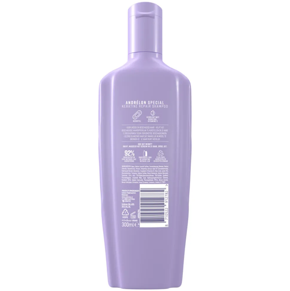 Andrélon Shampoo Keratine Repair 300 ml