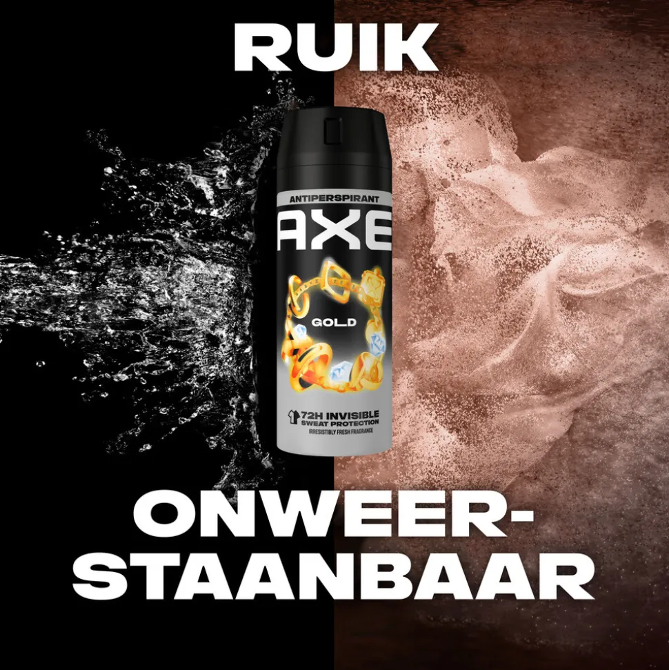 Axe Anti-transpirant Spray Gold 150 ml