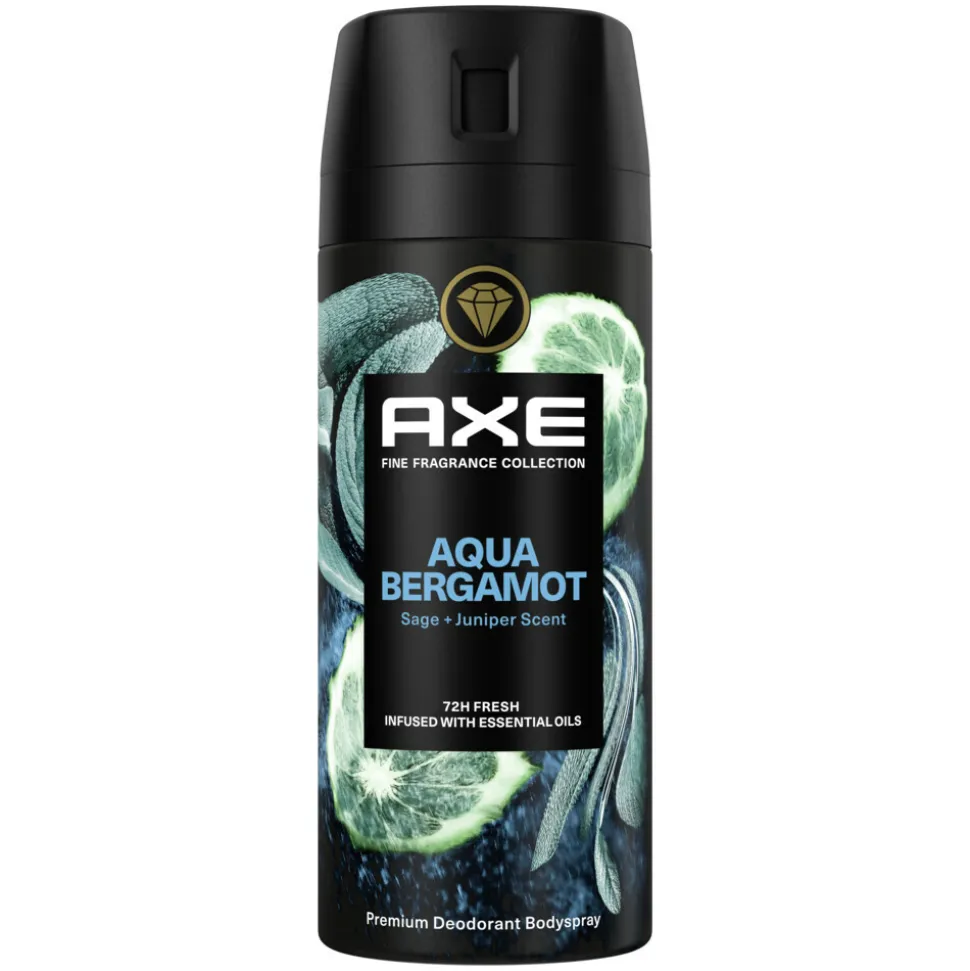 Axe Deodorant Bodyspray Aqua Bergamot 150 ml