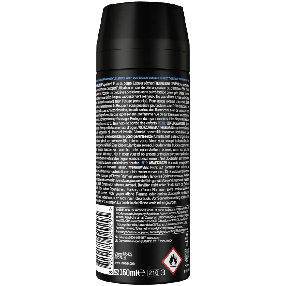 Axe Deodorant Bodyspray Click 150 ml