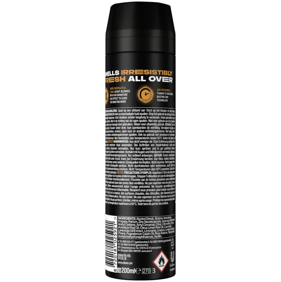 Axe Deodorant Bodyspray Dark Temptation 200 ml