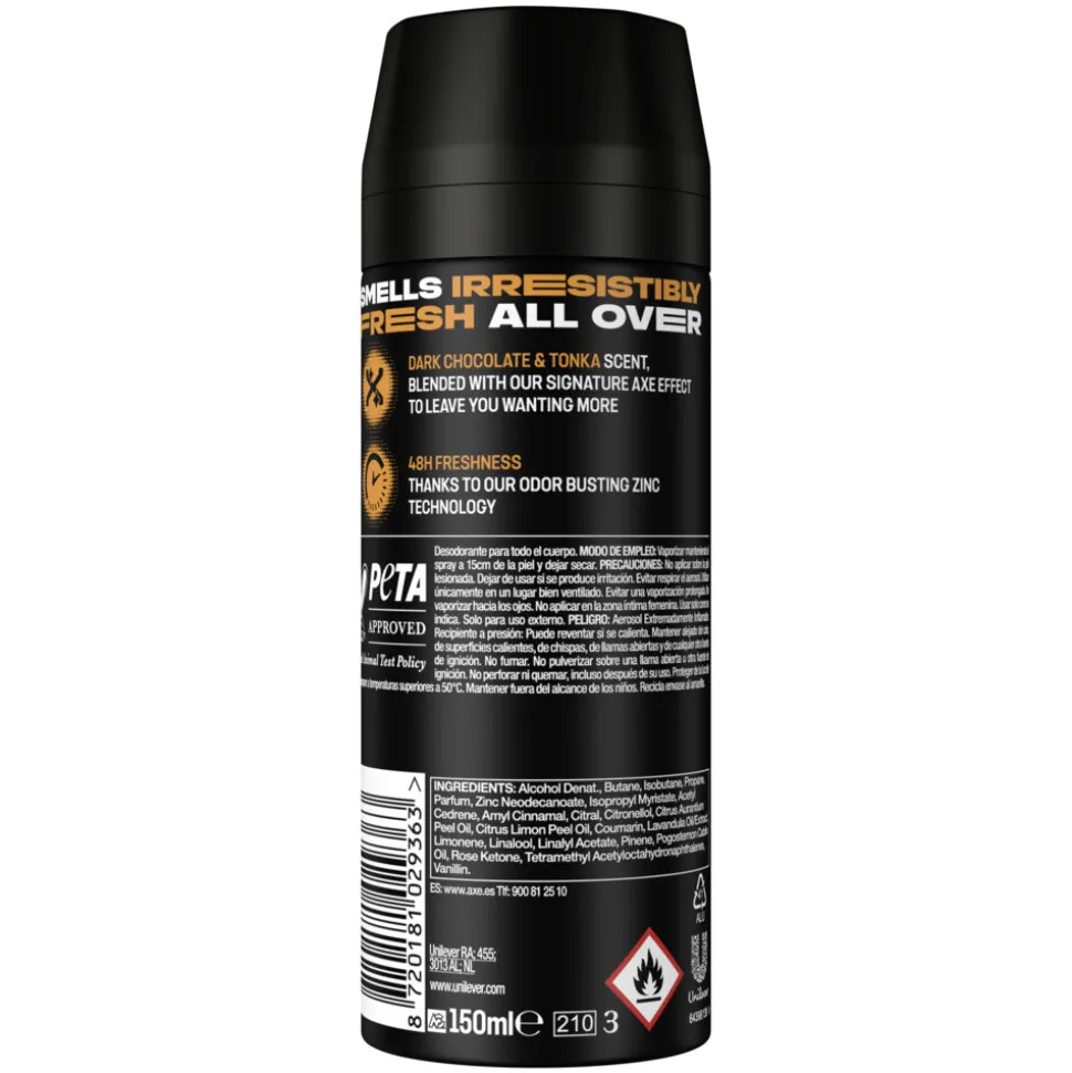 Axe Deodorant Bodyspray Dark Temptation 150 ml