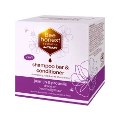 Bee Honest Shampoobar & Conditioner Jasmijn & Propolis 80 gr
