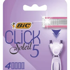 Bic Click 5 Soleil Mesjes 4 stuks