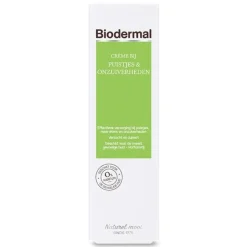 Biodermal Crème bij Puistjes & Onzuiverheden 30 ml