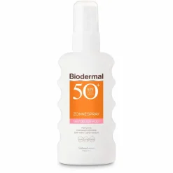 Biodermal Gevoelige Huid Zonnespray SPF 50+ 175 ml