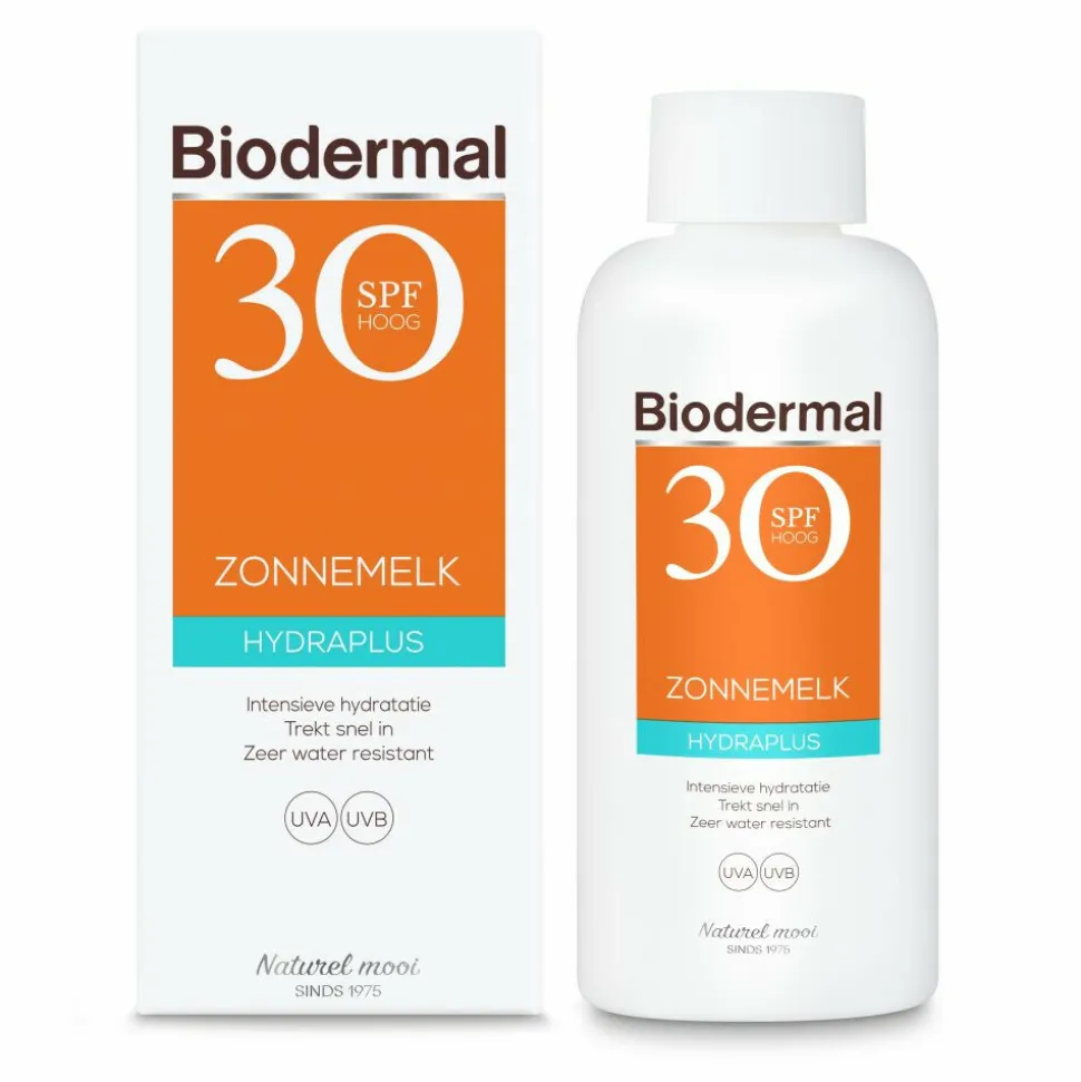 Biodermal Hydraplus Zonnemelk SPF 30 200 ml