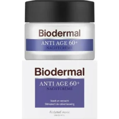 Biodermal Nachtcrème Anti Age 60+ 50 ml