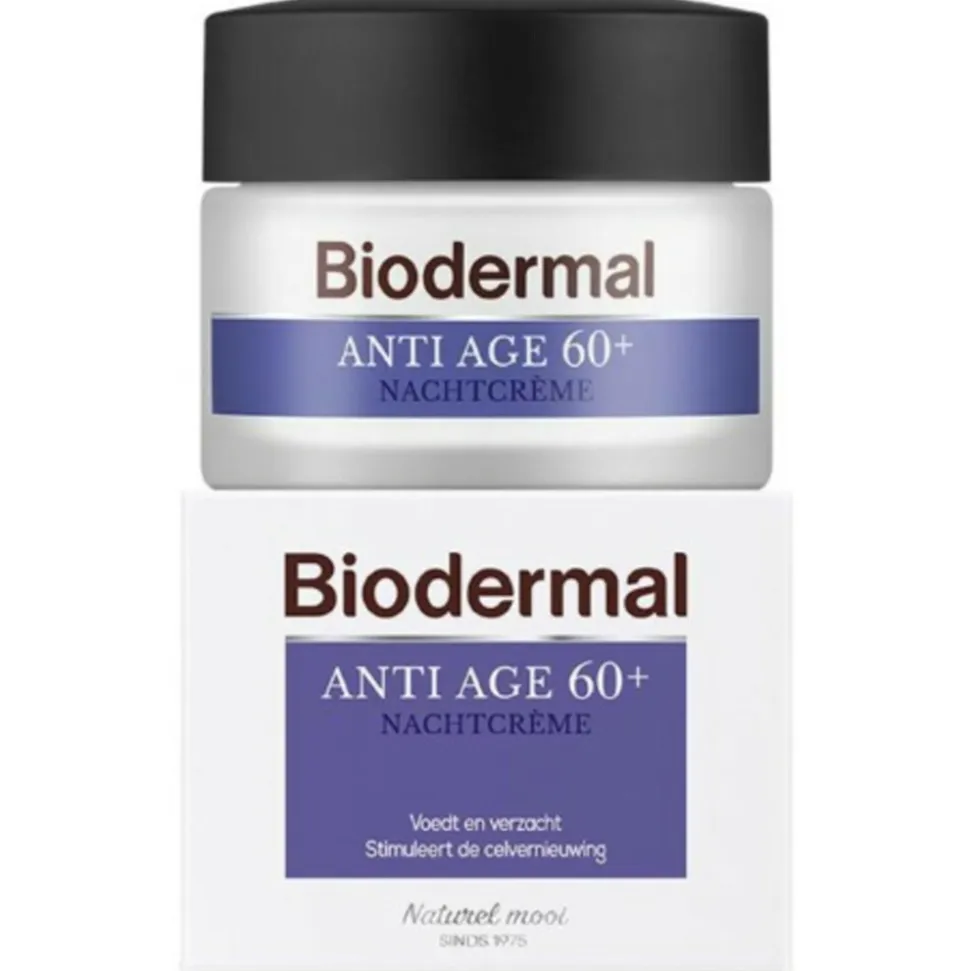 Biodermal Nachtcrème Anti Age 60+ 50 ml
