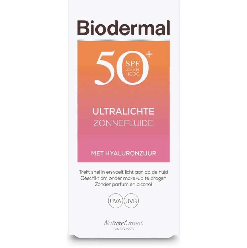 Biodermal Ultralichte Zonnefluide SPF 50+ 40 ml
