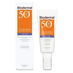 Biodermal Zonnecreme Gezicht Anti Age SPF 50+ 40 ml