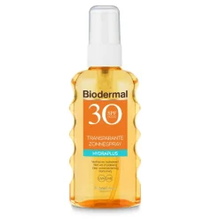 Biodermal Zonnespray Transparant SPF 30 175 ml