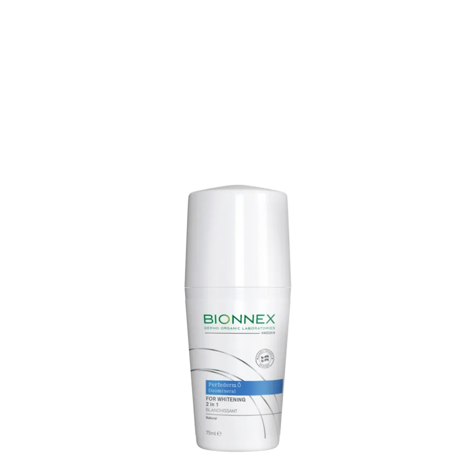 Bionnex Perfederm Deomineral Roller 2 In 1 voor Whitening 75 ml
