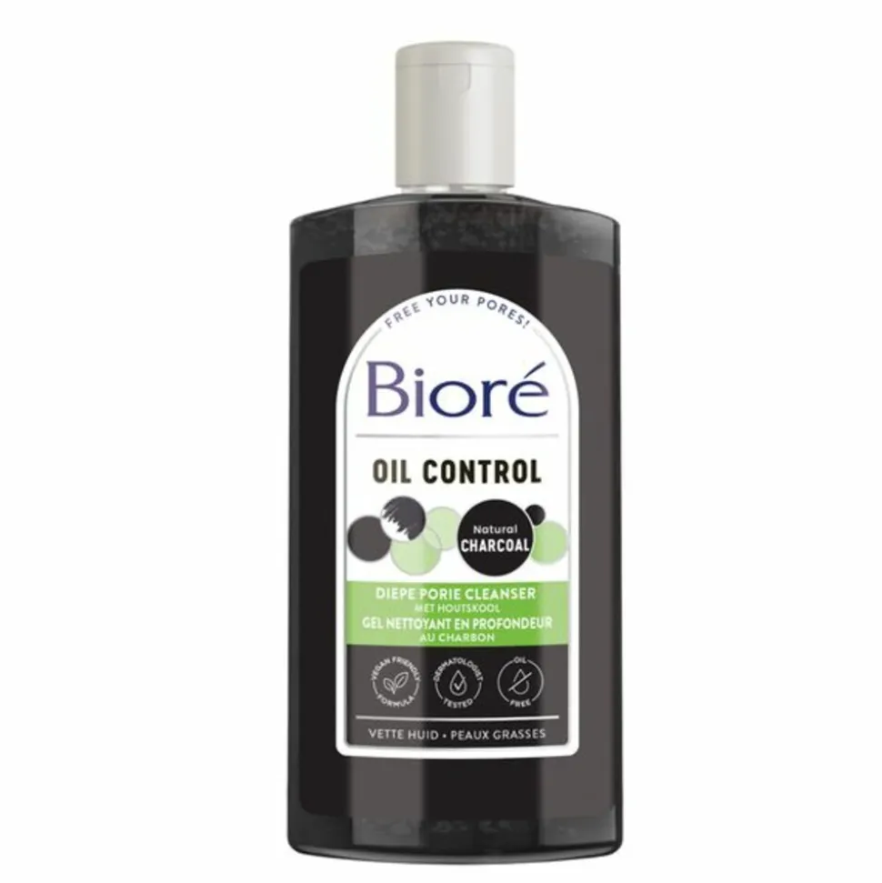 Bioré Houtskool Diepe porie cleanser 200 ml