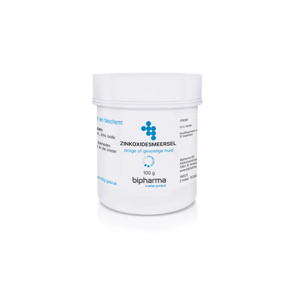 Bipharma Zinkoxidesmeersel Zinkolie 100 gr