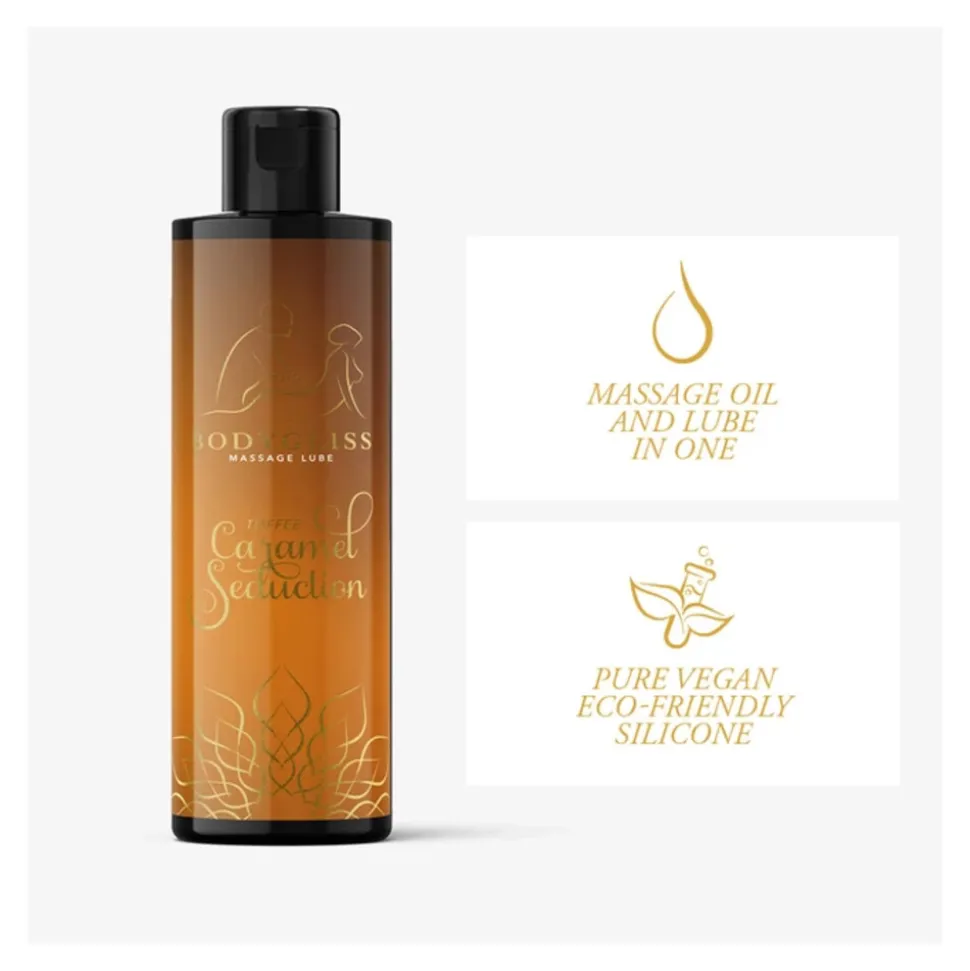 Bodygliss Massageolie Toffee Karamel 150 ml