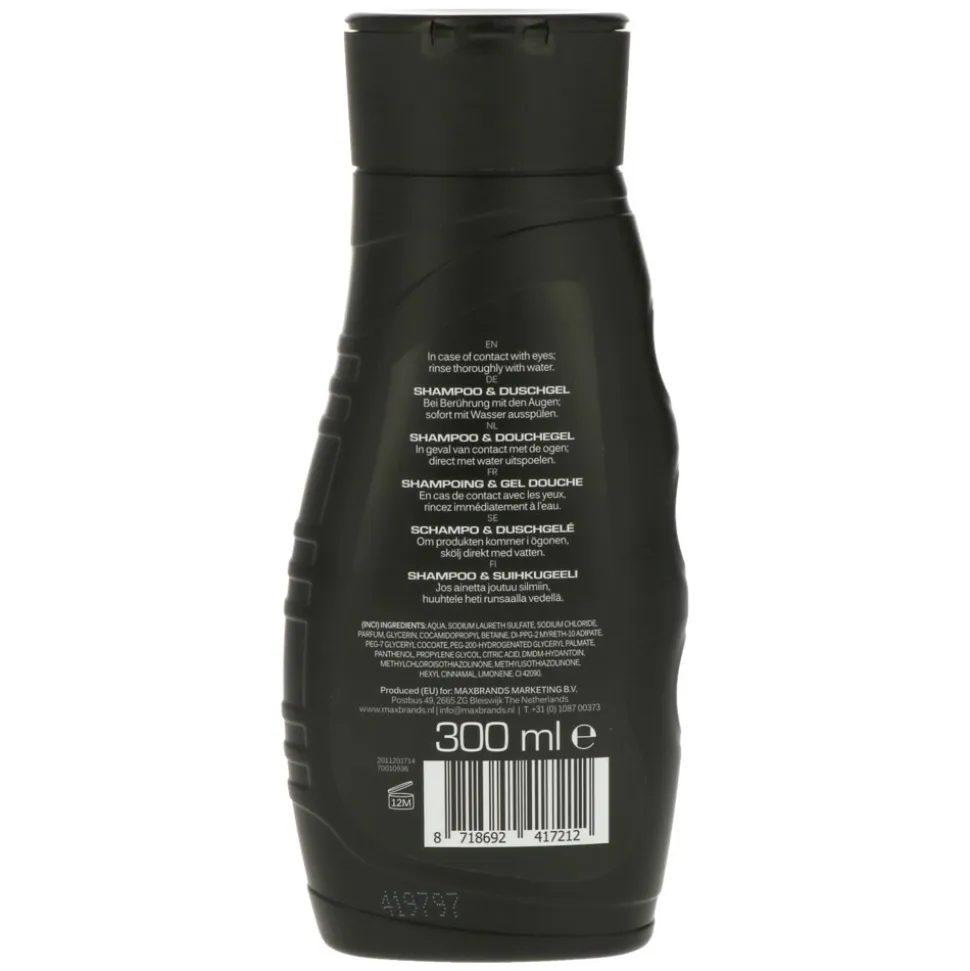 Body-X Fuze Douchegel Hair & Body Pulse 300 ml