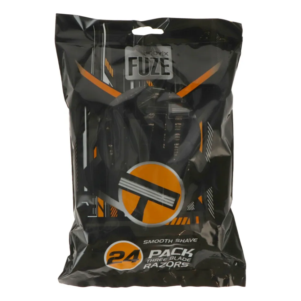 Body-X Fuze Wegwerpmesjes Three Blades 24 stuks