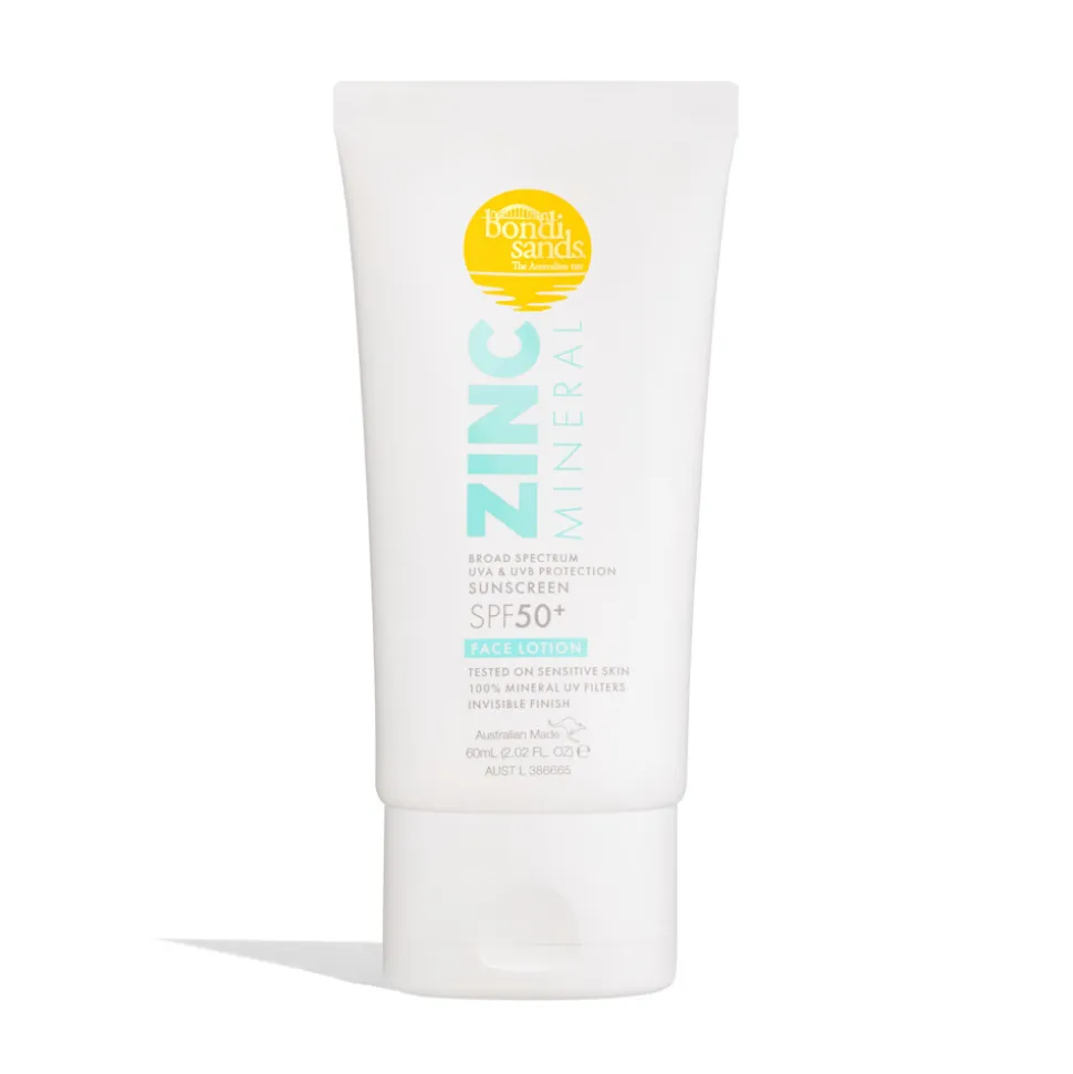 Bondi Sands Zinc Mineral Sunscreen Face Lotion SPF 50+ 60 ml