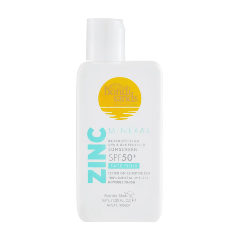 Bondi Sands Zinc Mineral Sunscreen Face Fluid SPF 50+ 50 ml