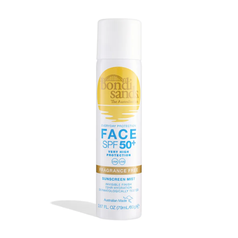 Bondi Sands Zonnebrand Face Mist SPF 50+ F/F 79 ml