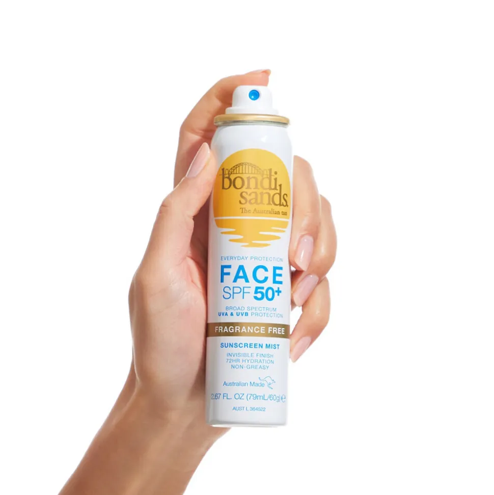 Bondi Sands Zonnebrand Face Mist SPF 50+ F/F 79 ml