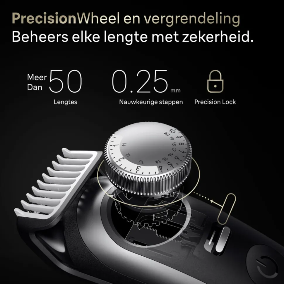 Braun Baardtrimmer Series 9 ProBlade BT9520 Chroom