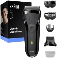 Braun Elektrisch Scheerapparaat Series 3 300BT Grijs