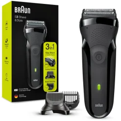 Braun Elektrisch Scheerapparaat Series 3 300BT Zwart