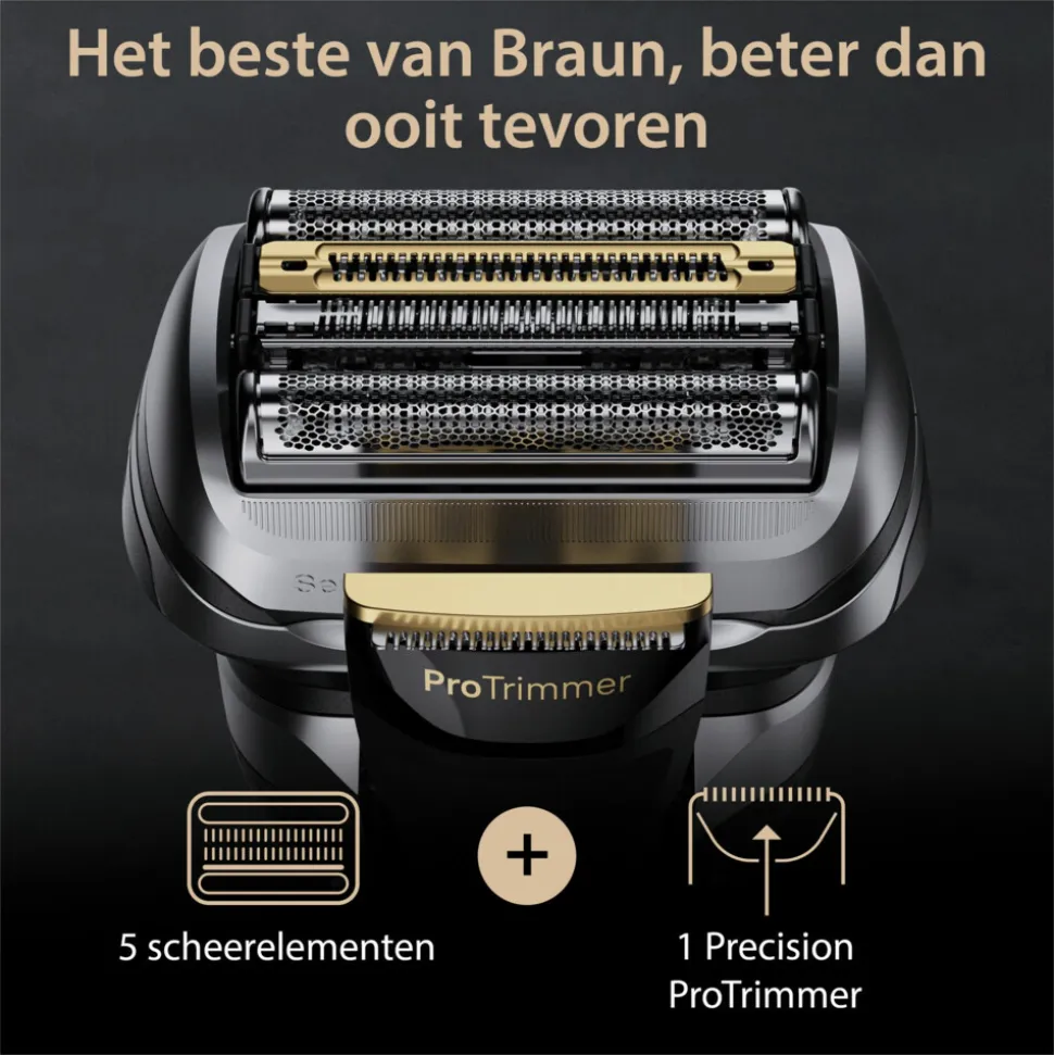 Braun Elektrisch Scheerapparaat Series 9 Pro+ E Wet & Dry 9515s Grafiet