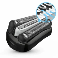 Braun Elektrisch Scheerapparaat S3 ProSkin 3040s Oplaadbaar Zwart / Blauw