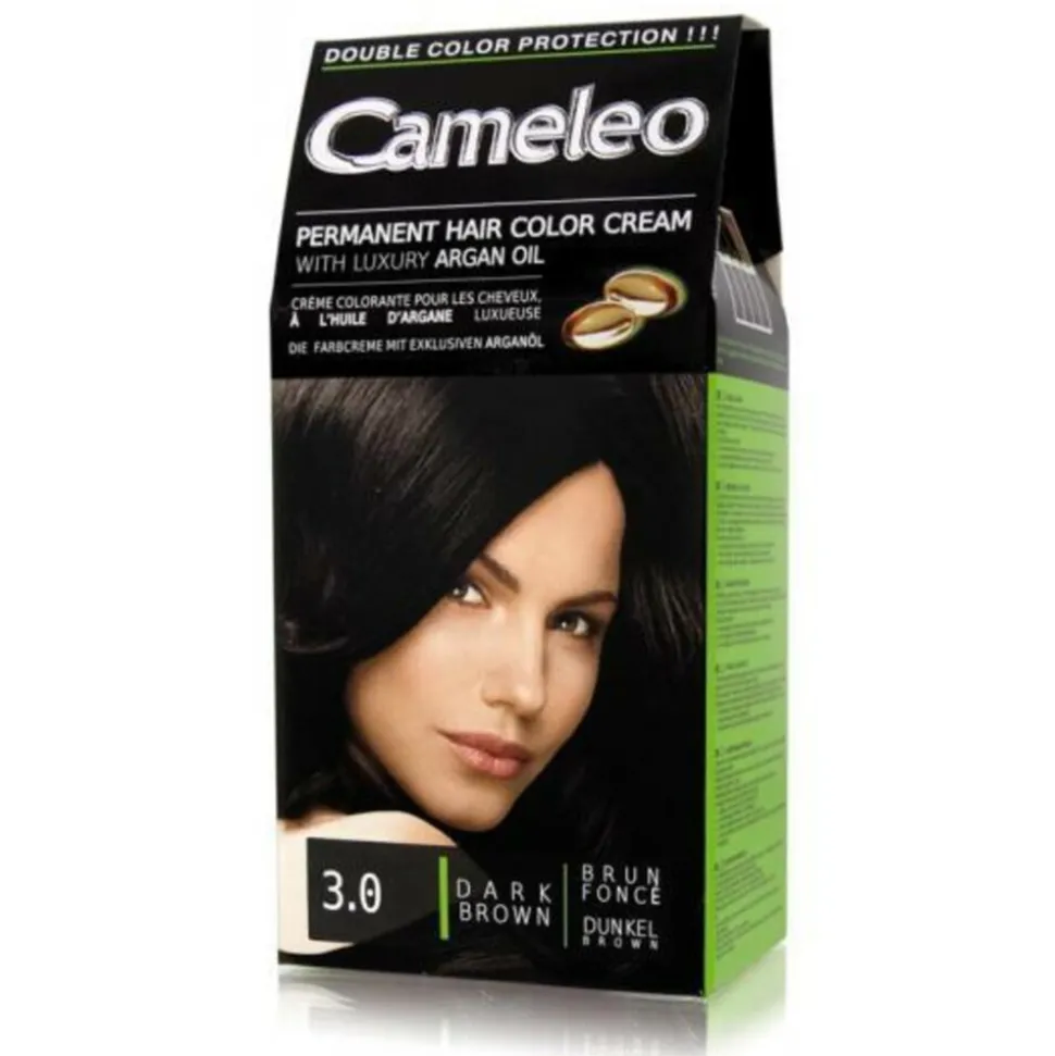 Cameleo Haarverf Donker Bruin Kleuring 3.0