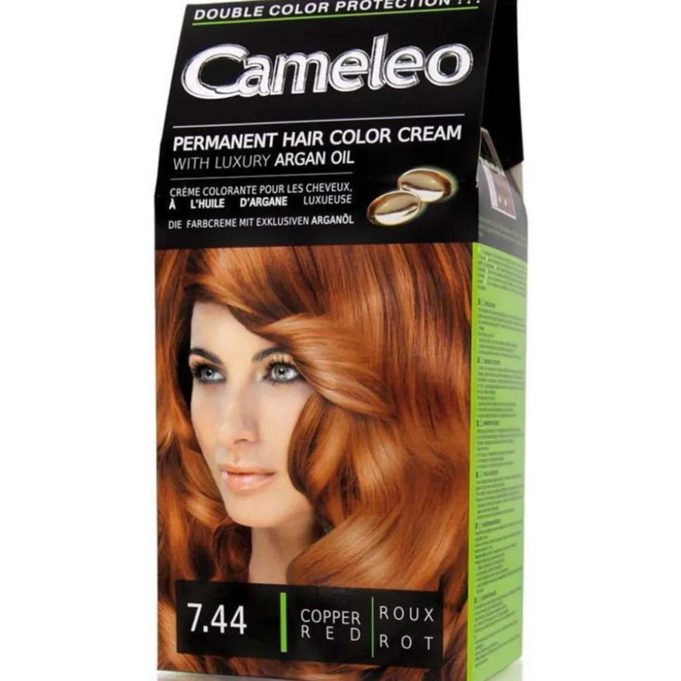 Cameleo Haarverf Koper Rood Kleuring 7.44