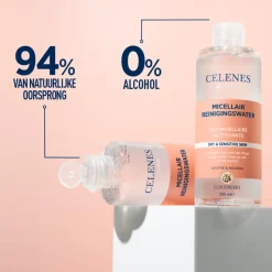 Celenes Bergbraam Micellair Reinigingswater Droge / Gevoelige Huid 250 ml
