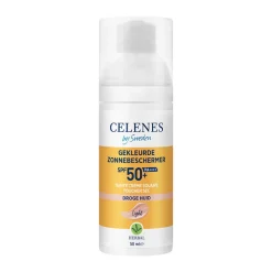 Celenes Herbal Dry Touch Zonnefluïde Getint SPF 50 50 ml