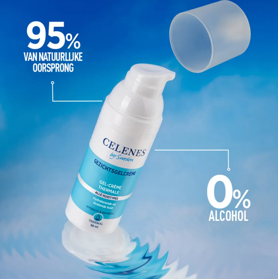 Celenes Thermal Gezichtsgelcrème Alle Huidtypes 50 ml