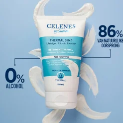Celenes Thermal 3 in 1 Reiniger Scrub Masker 150 ml