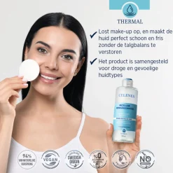 Celenes Thermal Micellair Reinigingswater Droge / Gevoelige Huid 250 ml