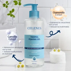 Celenes Thermal Reinigende Foam Gel Vettige / Combinatie Huid 250 ml